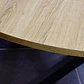 Set Comedor Mesa Ohmioh Redonda + 4 Sillas Eames Ecocuero Café - Miniatura 4