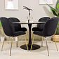 Comedor Redondo Tulip 100cm + 4 Sillas Berta - Miniatura 2