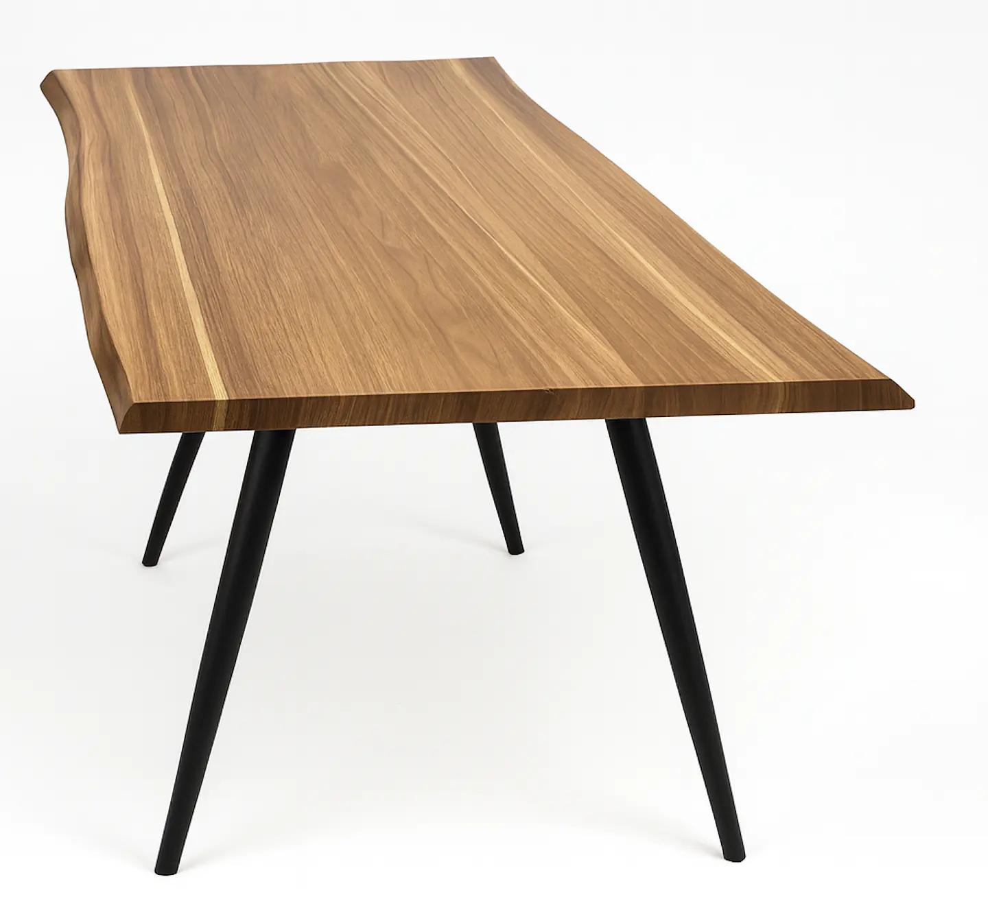 Comedor Rectangular Rusti + Sillas Crossback Basic Negro  5