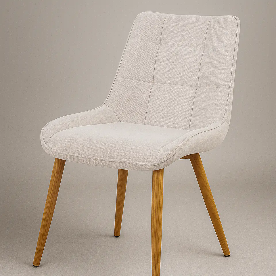 Silla Milano Lino Oak 2
