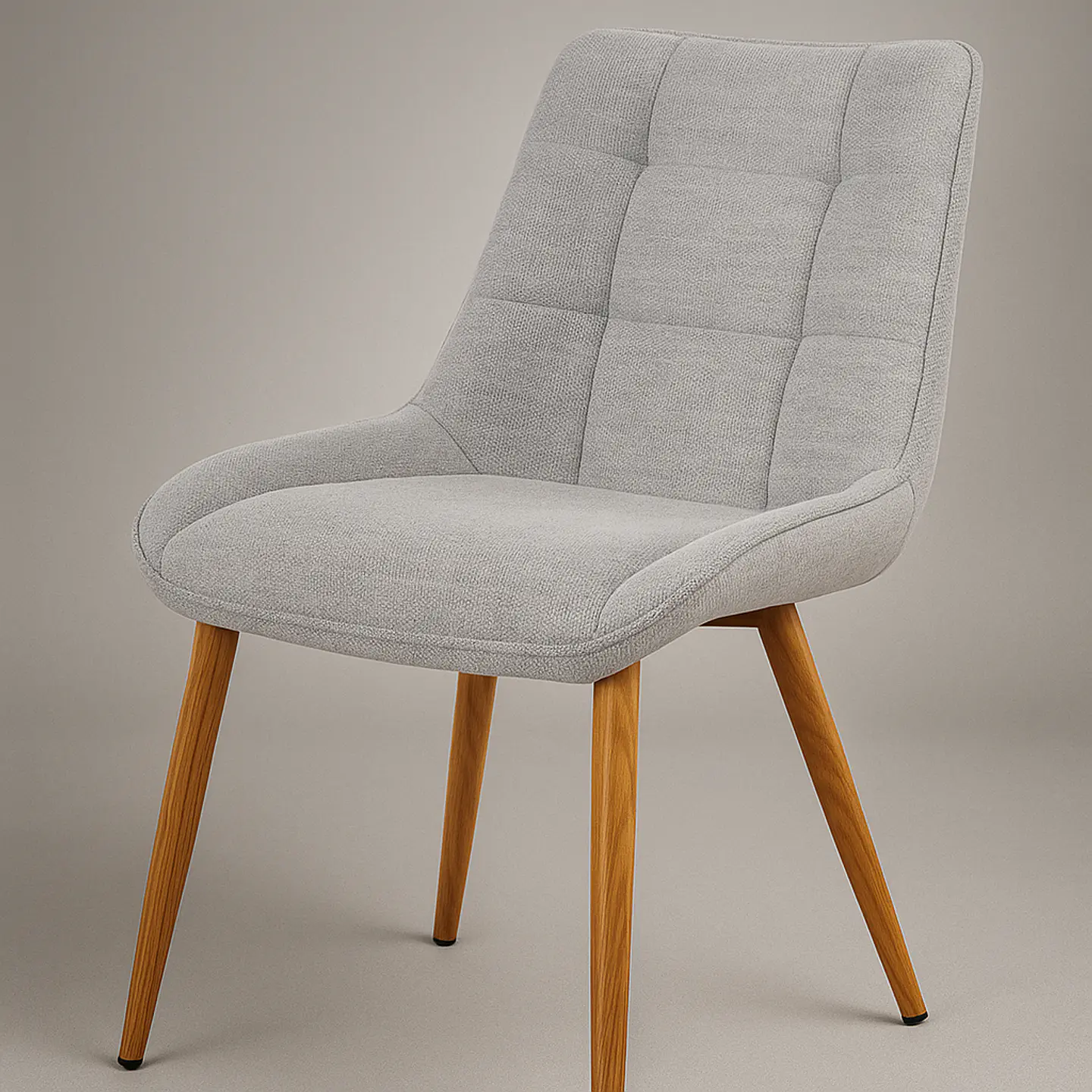 Silla Milano Lino Oak 1