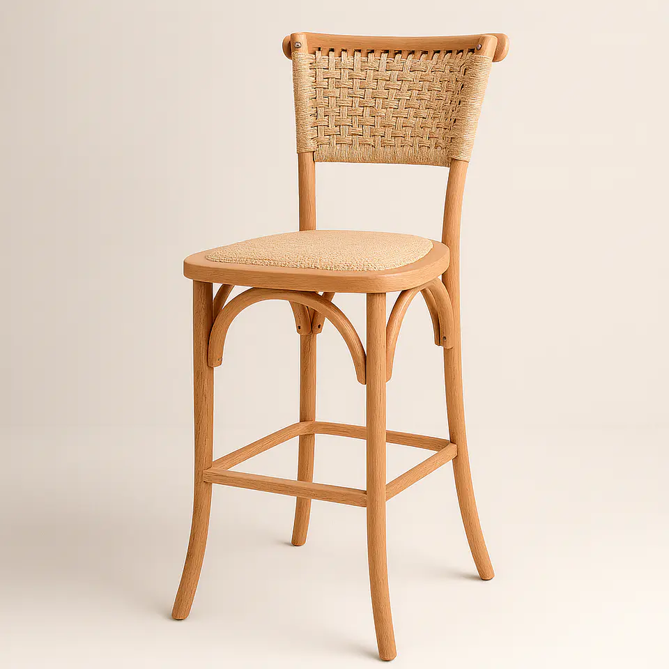 Taburete Toscana de Madera 66cm 1