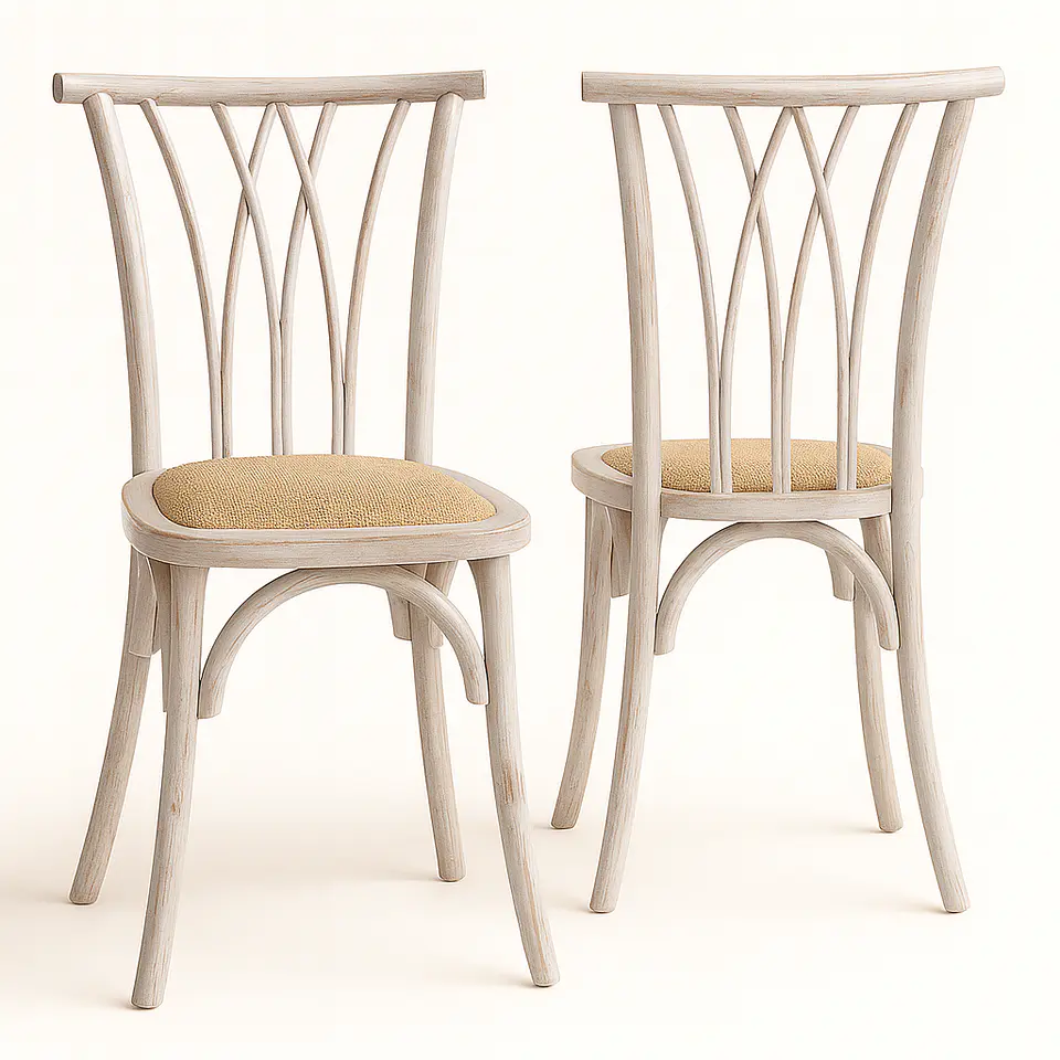 Pack de 2 Sillas Crosswood de Madera  3