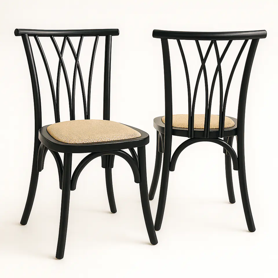 Pack de 2 Sillas Crosswood de Madera  2