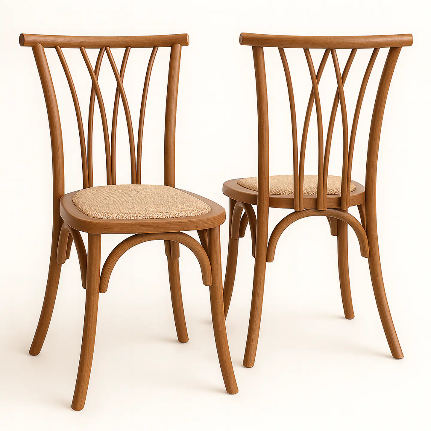 Pack de 2 Sillas Crosswood de Madera  4