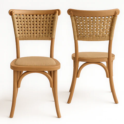 Pack de 2 Sillas Toscana de Madera