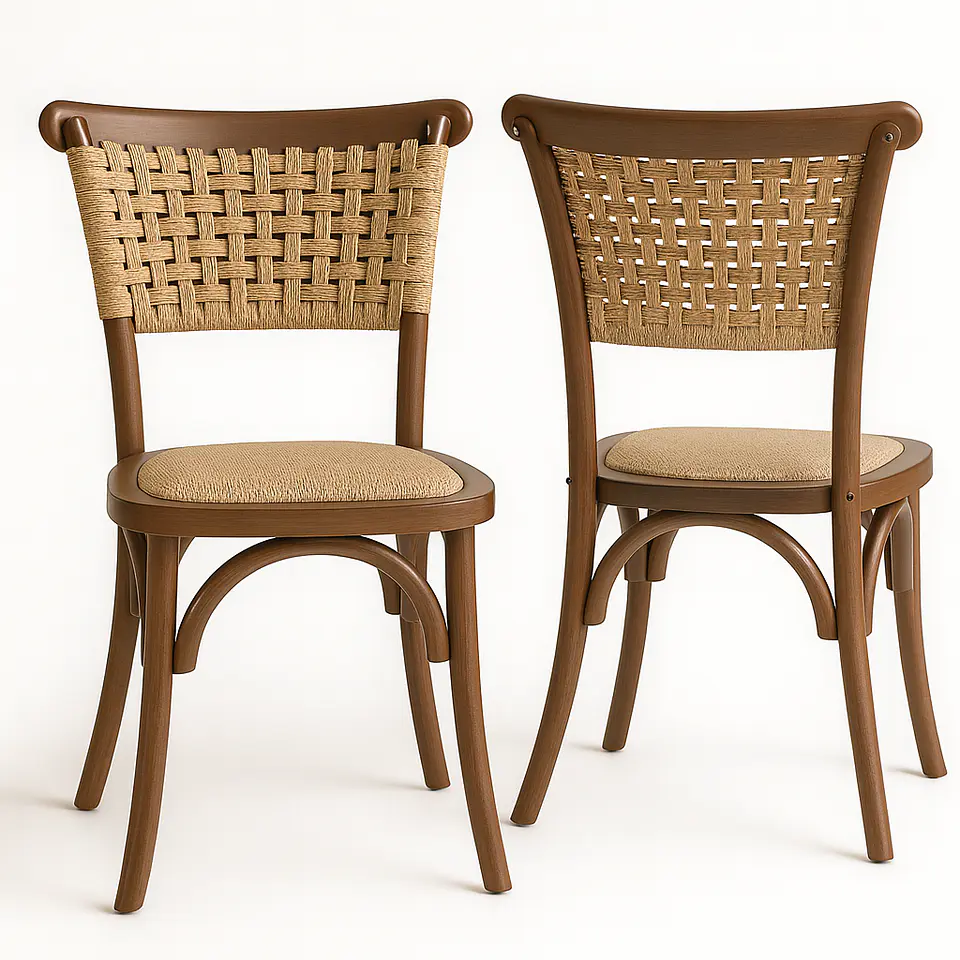 Pack de 2 Sillas Toscana de Madera 3