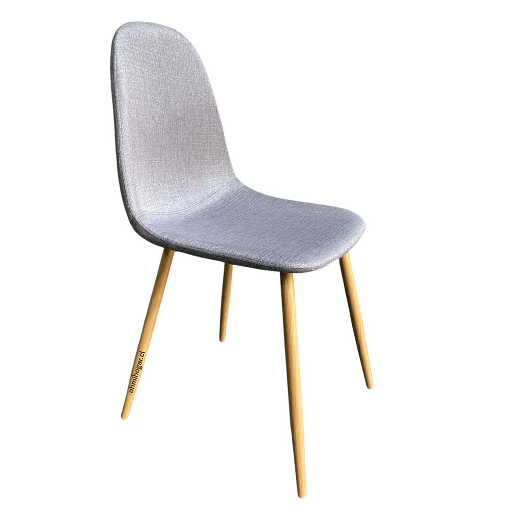 Silla Eames light lino gris 1