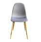 Silla Eames light lino gris - Miniatura 4