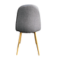 Silla Eames light lino gris - Miniatura 5