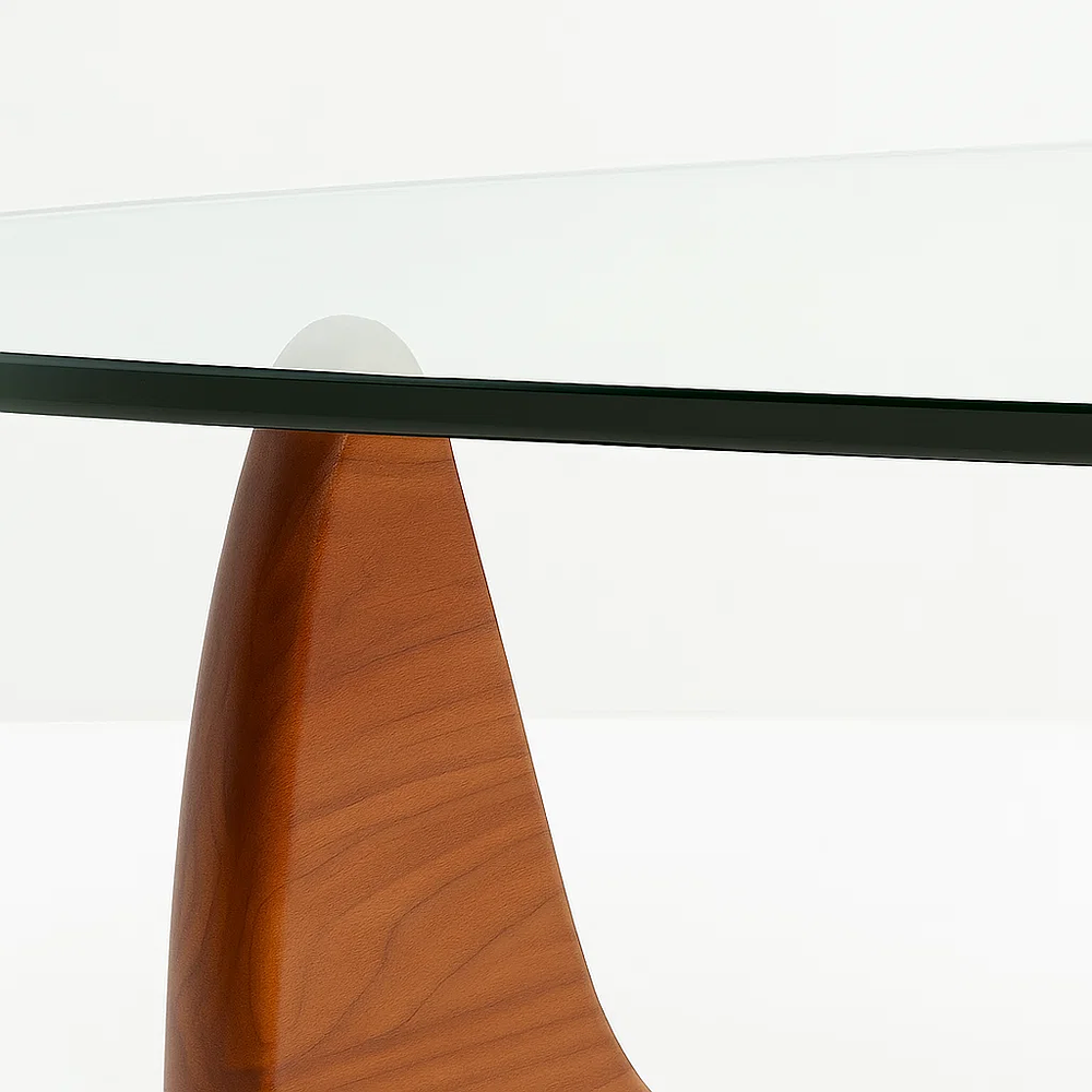 Mesa de Centro Noguchi de Vidrio  2