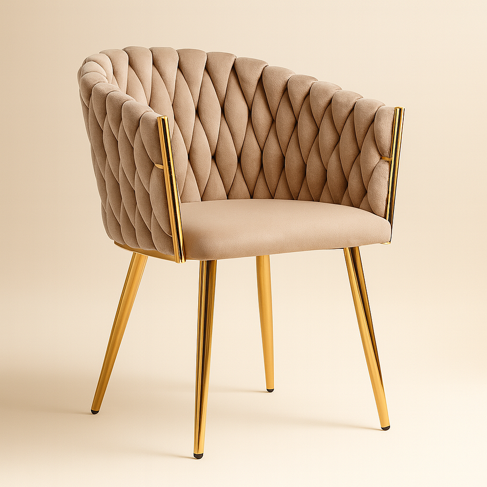 Sitial Luxury Base Dorada  2