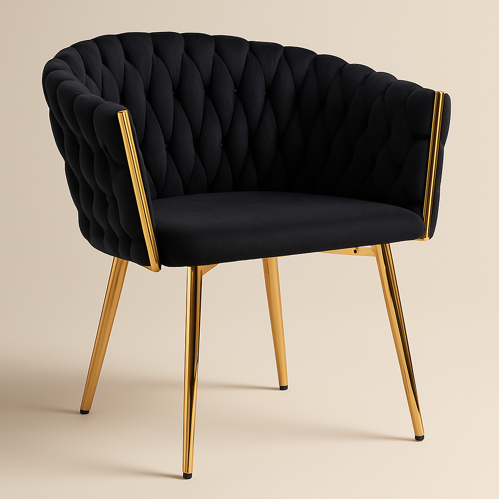 Sitial Luxury Base Dorada  3