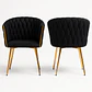 Pack de 2 Sitiales Luxury Base Dorada  - Miniatura 3