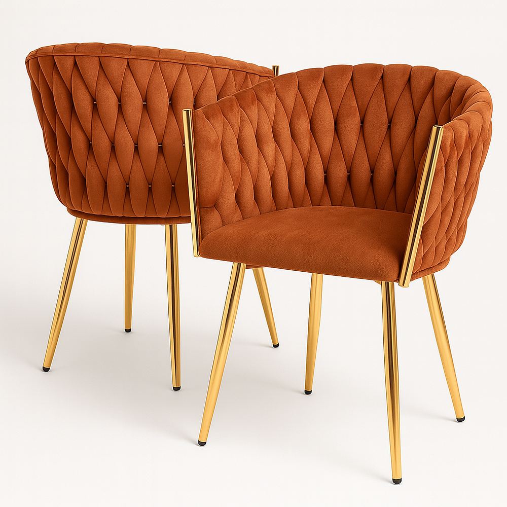 Pack de 2 Sitiales Luxury Base Dorada  4