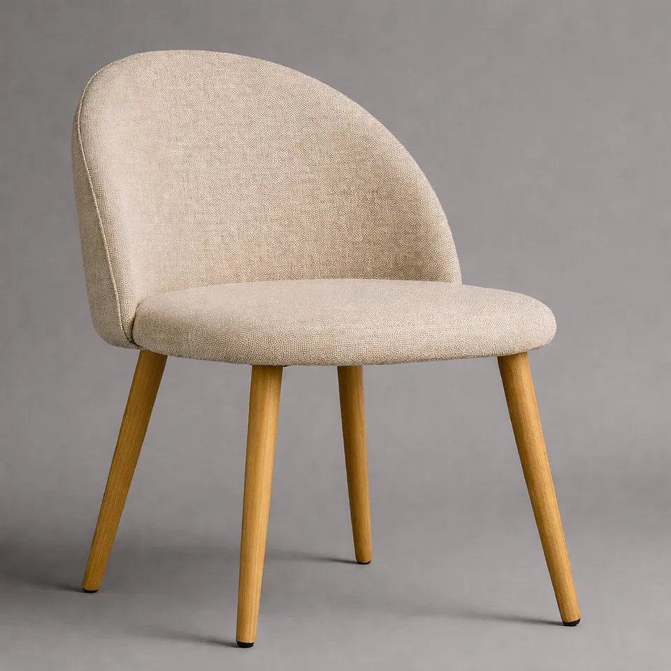 Silla Berna Lino Oak  4