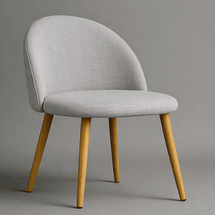 Silla Berna Lino Oak 