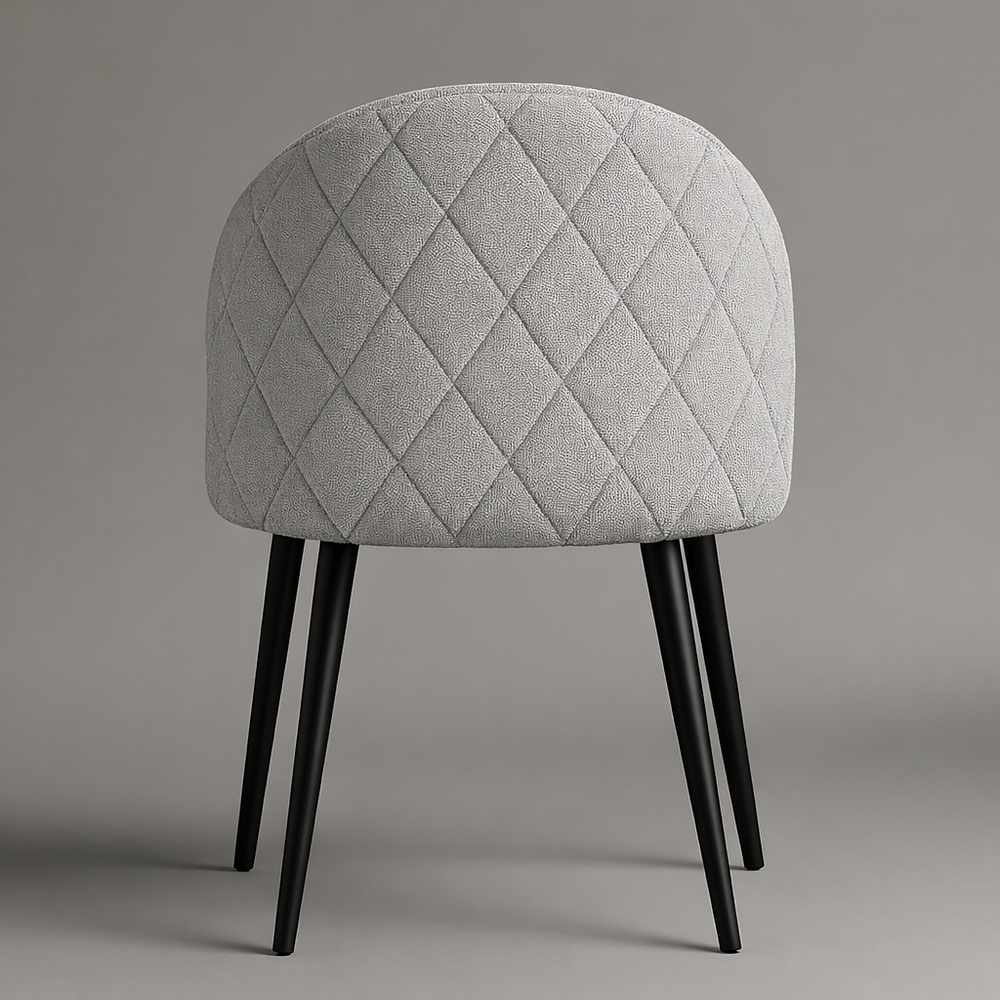 Silla Berna Lino Base Negro 5