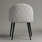 Silla Berna Lino Base Negro - Miniatura 5