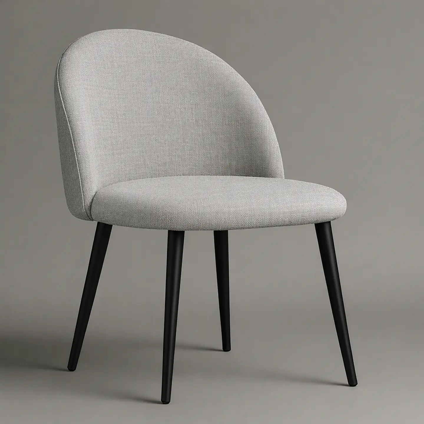 Silla Berna Lino Base Negro 2