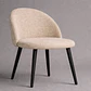 Silla Berna Lino Base Negro - Miniatura 1