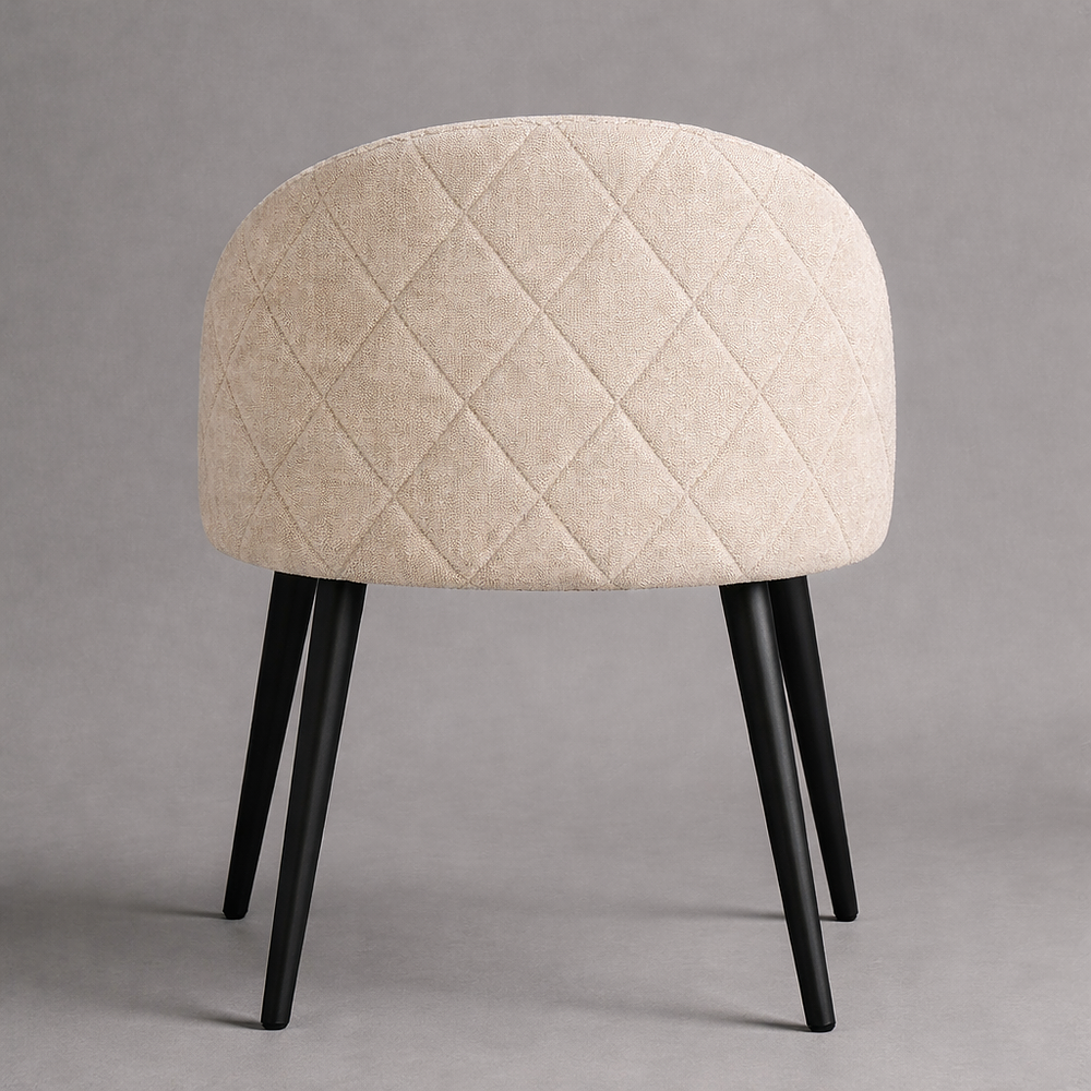 Silla Berna Lino Base Negro 4