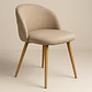 Silla Berna Lino Oak  - Miniatura 2