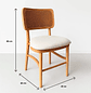 Pack de 2 Sillas Estonia de Madera  - Miniatura 8