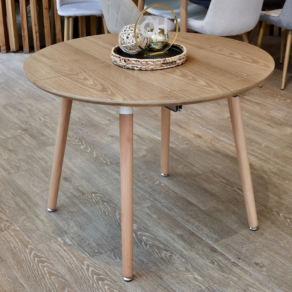 Mesa Extensible Wood 100cm a 180cm 3 en 1 3