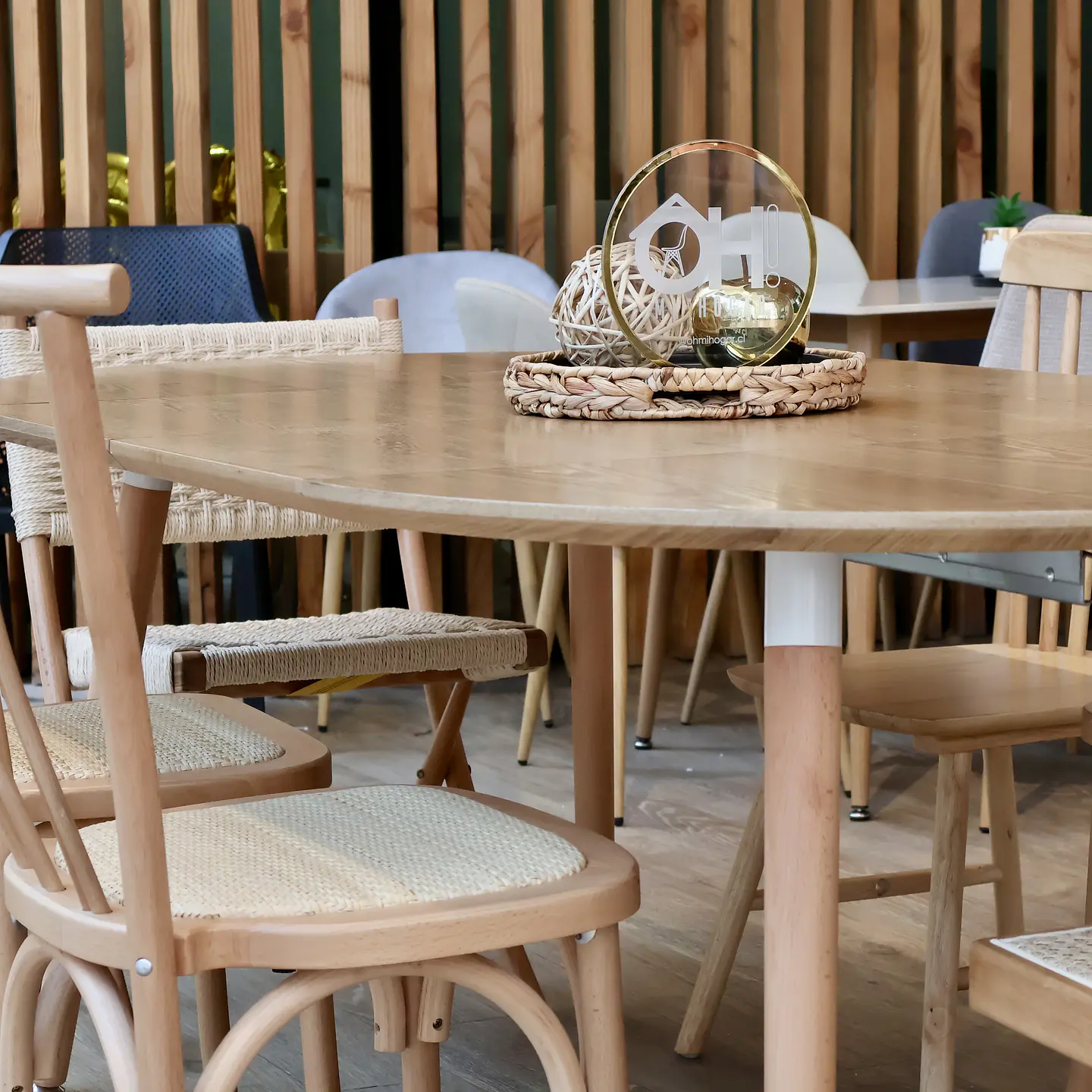 Mesa Extensible Wood 100cm a 180cm 3 en 1 5