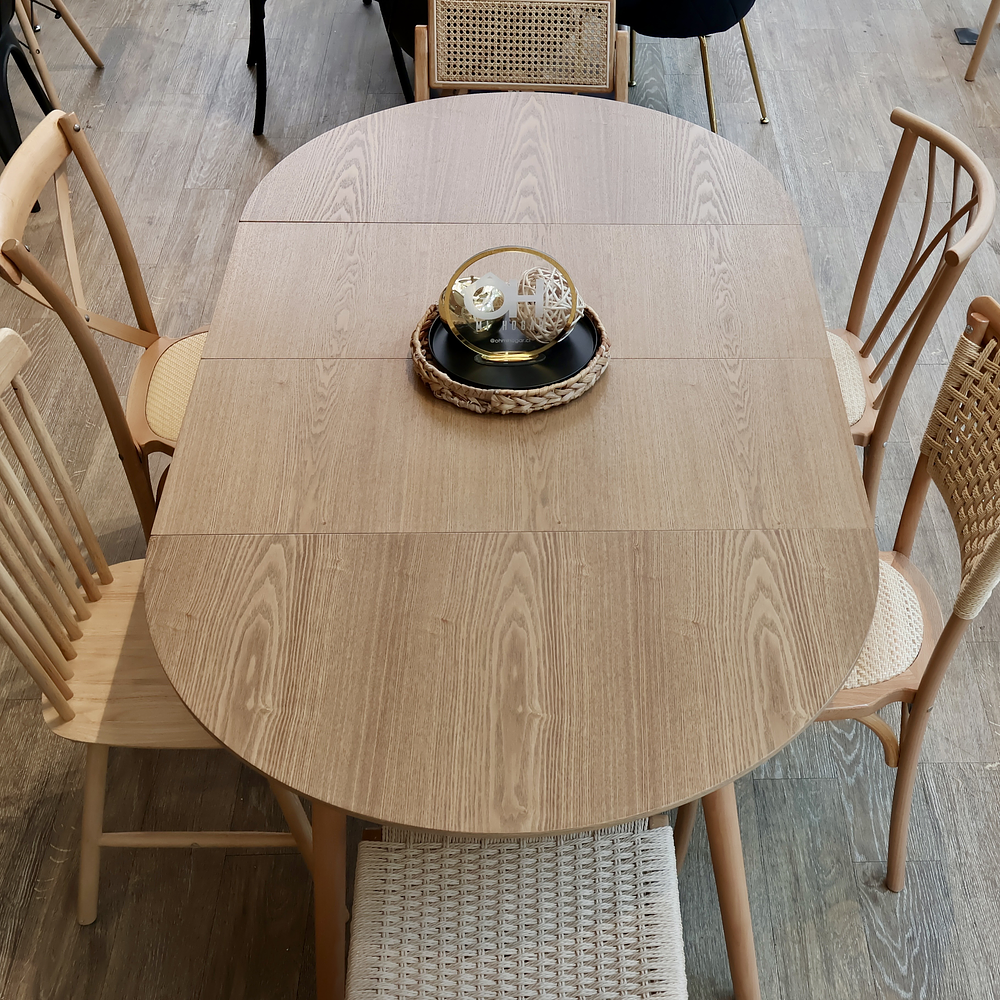 Mesa Extensible Wood 100cm a 180cm 3 en 1 8