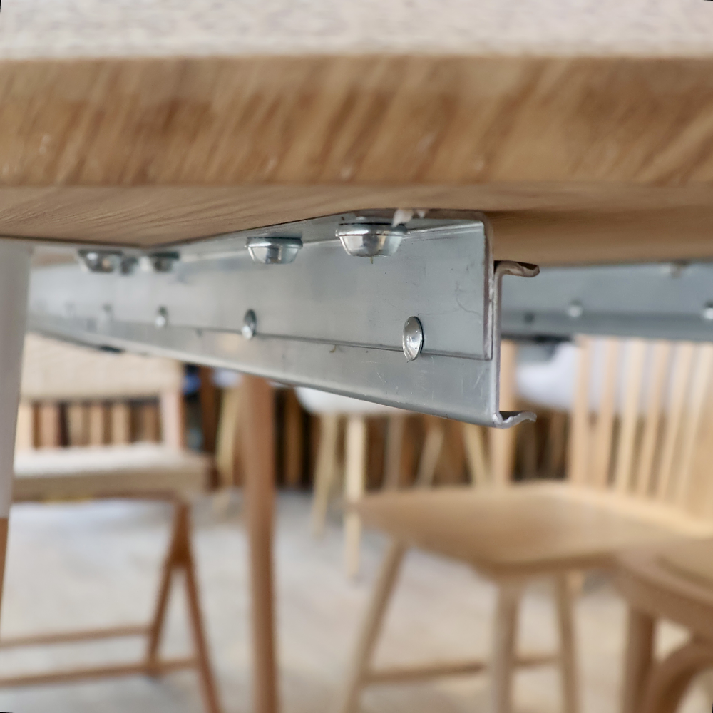 Mesa Extensible Wood 100cm a 180cm 3 en 1 11