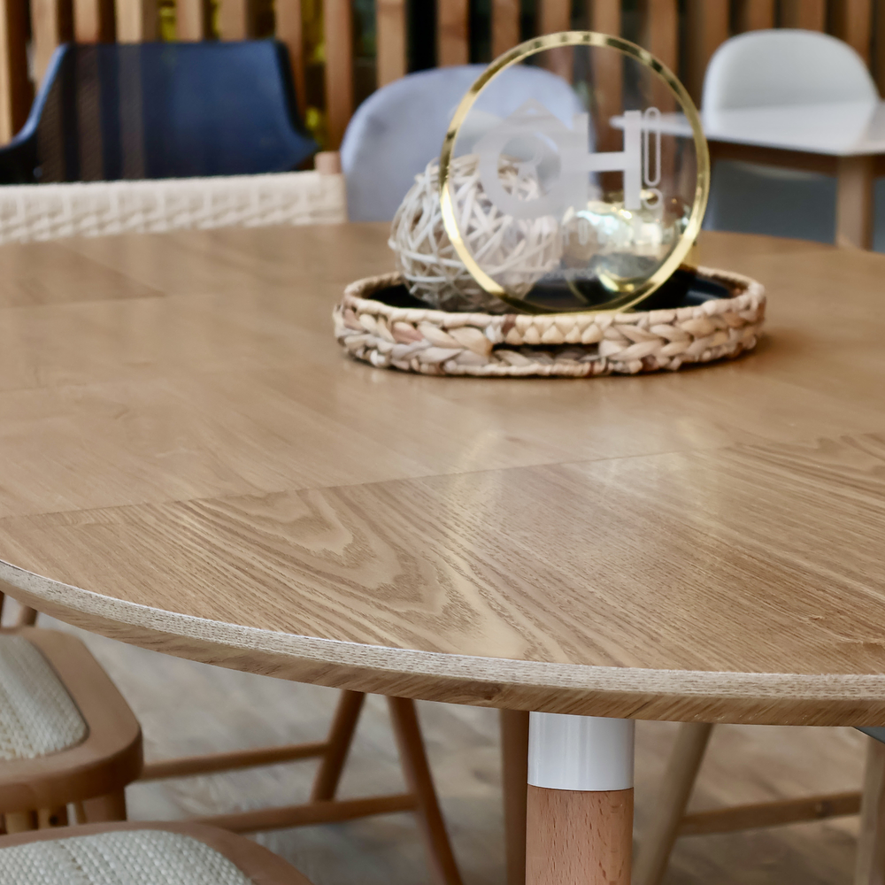 Mesa Extensible Wood 100cm a 180cm 3 en 1 14