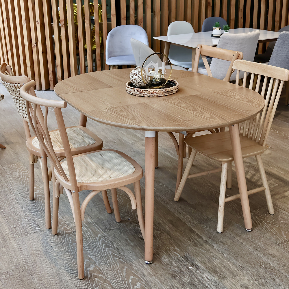 Mesa Extensible Wood 100cm a 180cm 3 en 1 16