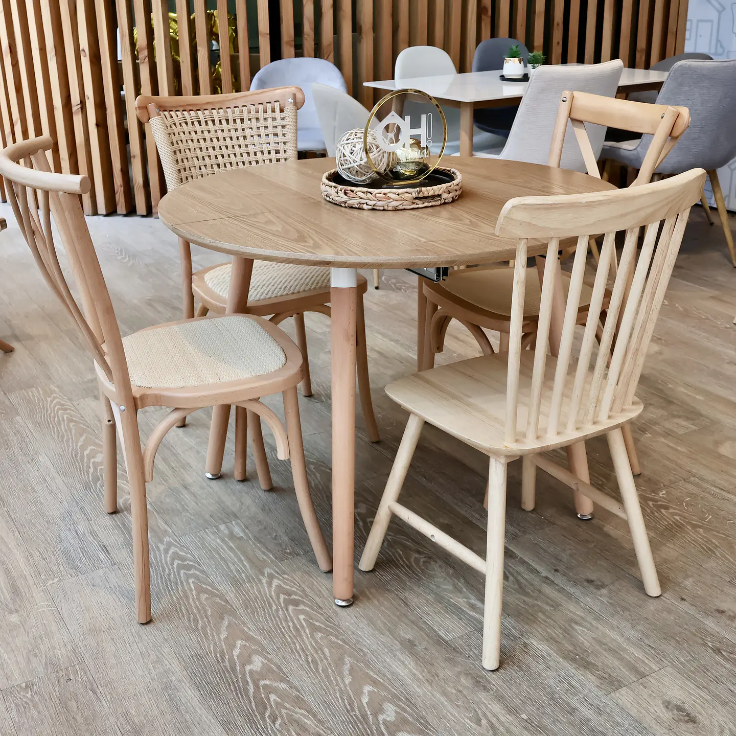 Mesa Extensible Wood 100cm a 180cm 3 en 1 20