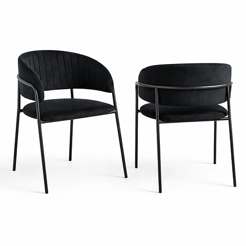 Pack de 2 Sitiales Nuvo Velvet PN
