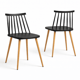Pack de 2 Sillas Windsor Retro