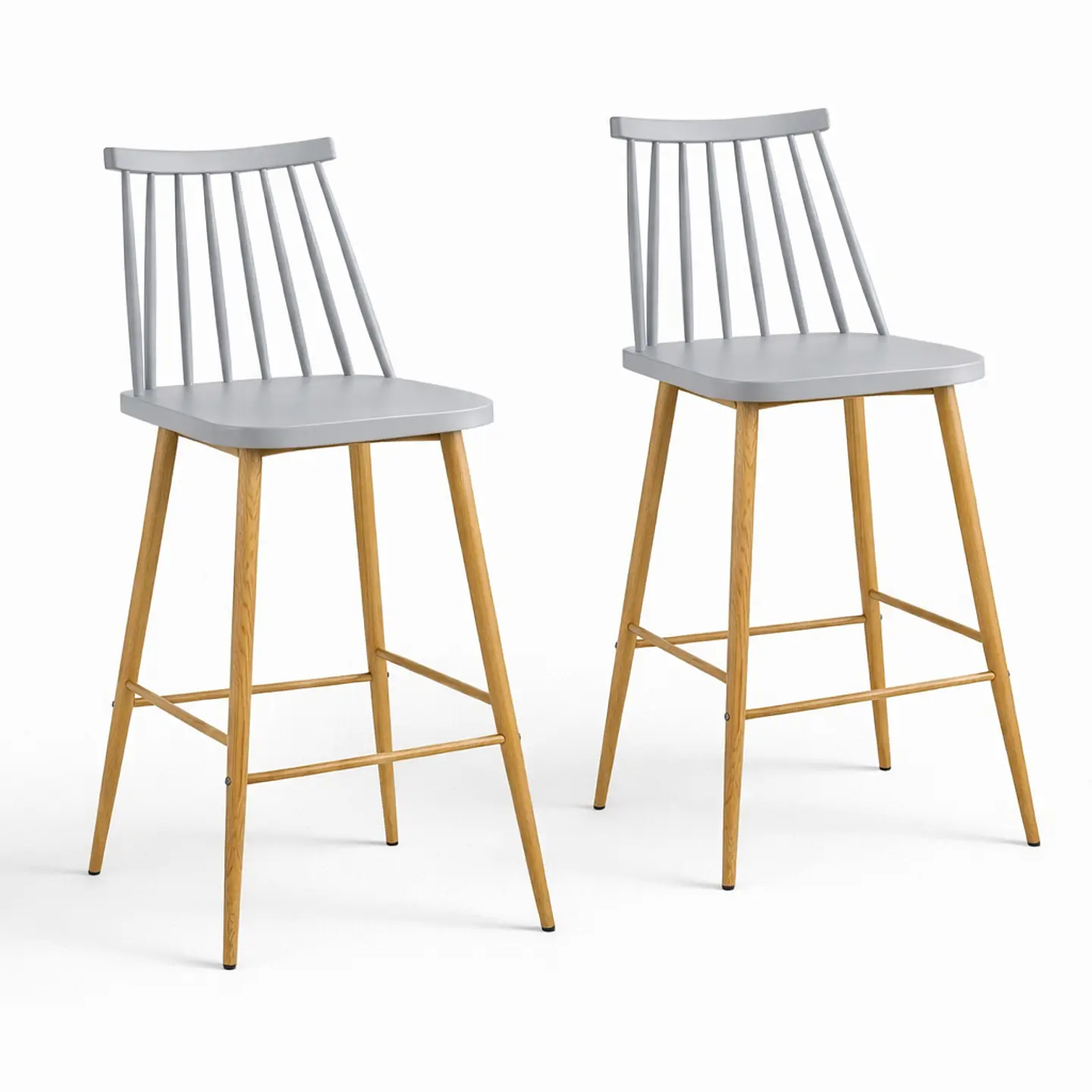 Pack de 2 Taburetes Windsor Retro 66cm 4