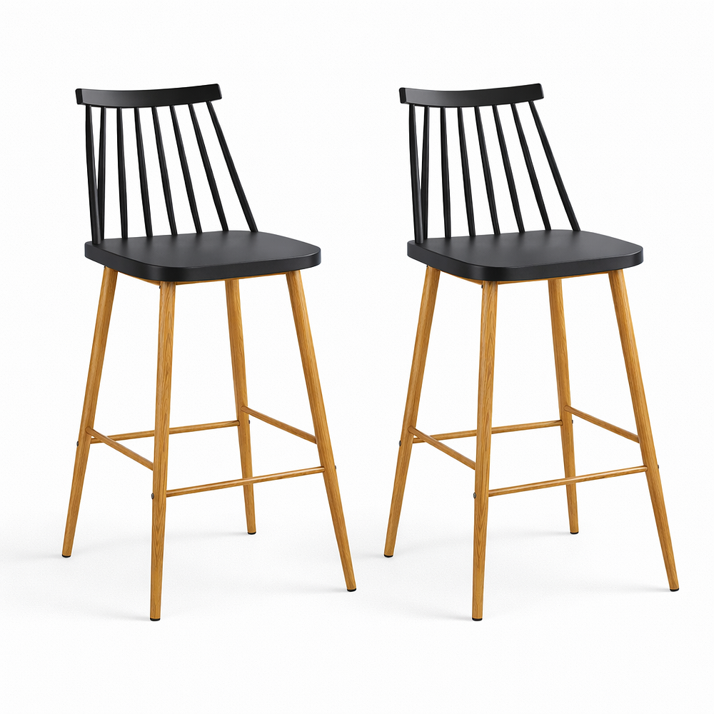 Pack de 2 Taburetes Windsor Retro 66cm 1