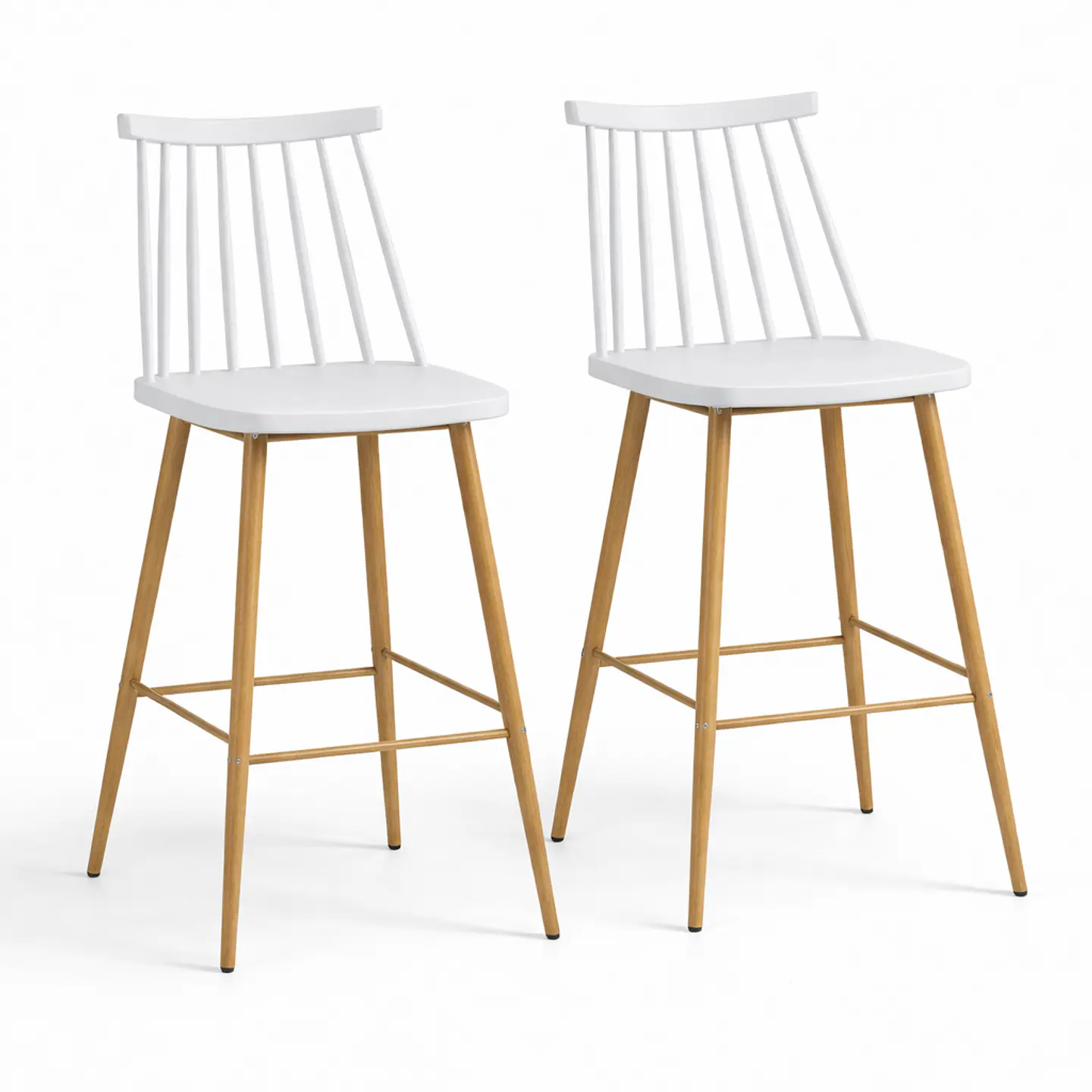 Pack de 2 Taburetes Windsor Retro 66cm 2