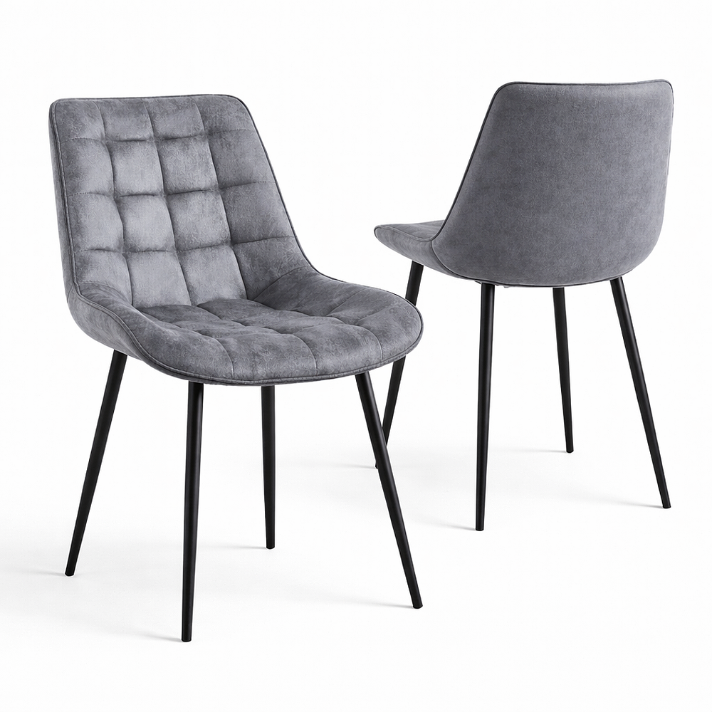 Pack de 2 Sillas Milano Ecocuero PN 2