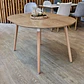 Mesa Extensible + Sillas Crossback de Madera - Miniatura 11