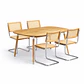 Mesa Extensible 3 en 1 Wood + Sillas Breuer de Madera - Miniatura 2