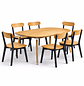 Comedor Extensible 3 en 1 + Sillas Soma de Madera - Miniatura 4