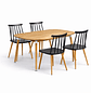 Comedor Extensible 3 en 1 + Sillas Windsor Retro - Miniatura 3