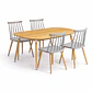 Comedor Extensible 3 en 1 + Sillas Windsor Retro - Miniatura 4