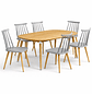 Comedor Extensible 3 en 1 + Sillas Windsor Retro - Miniatura 7