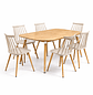 Comedor Extensible 3 en 1 + Sillas Windsor Retro - Miniatura 8
