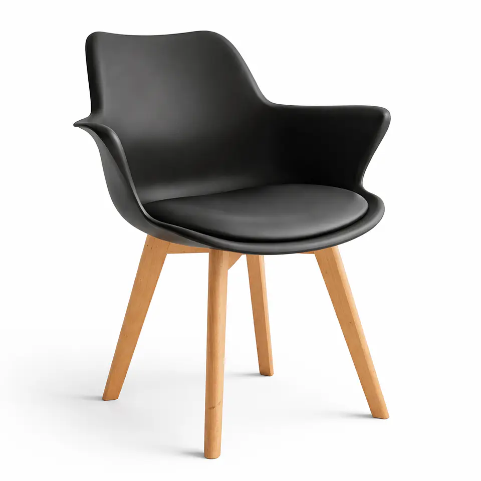 Pack de 2 Butacas Eames Tulip Acolchada  4