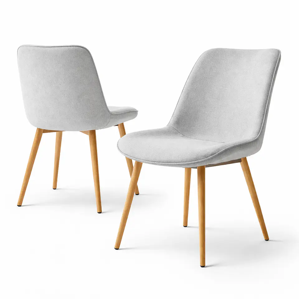 Pack de 2 Sillas Milano Soft de Lino 2